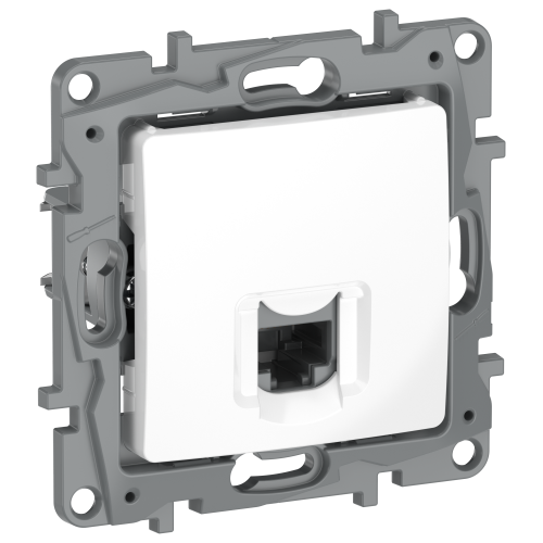 IEKETIKA Розетка компьютерная RJ45 категория 5Е UTP 6722411 белый IEK