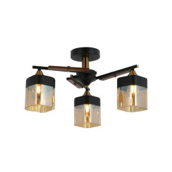Люстра Glitz Е27х3 60Вт IP20 Freya FR5154PL-03B