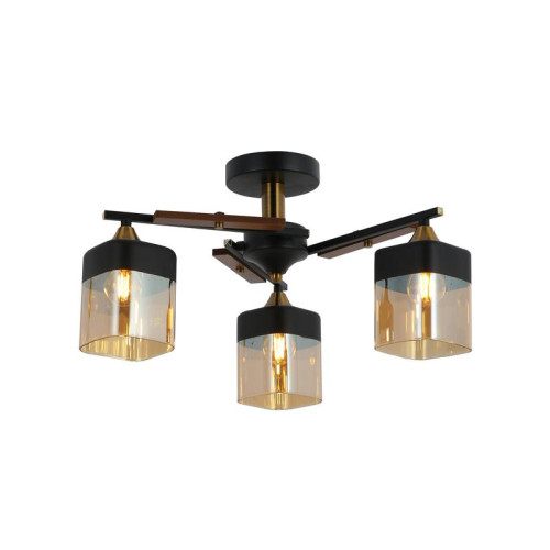 Люстра Glitz Е27х3 60Вт IP20 Freya FR5154PL-03B