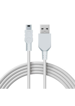 Шнур mini USB (male) - USB-A (male) 1.8м Rexant 18-1134