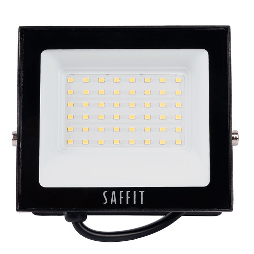Светодиодный прожектор SAFFIT SFL90-50 IP65 50W 6400K черный Светодиодный прожектор SAFFIT SFL90-50 IP65 50W 6400K черный