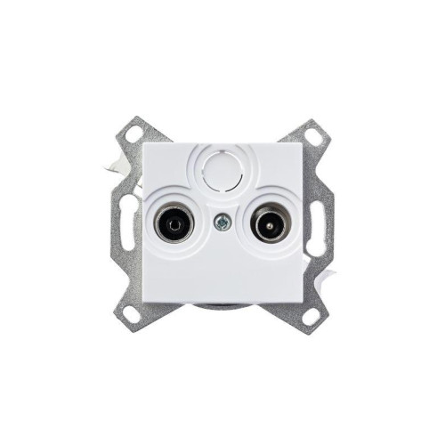 Розетка телевизионная оконечная TV/R Levit бел. ABB 2CHH083503A6003 Розетка телевизионная оконечная TV/R Levit бел. ABB 2CHH083503A6003