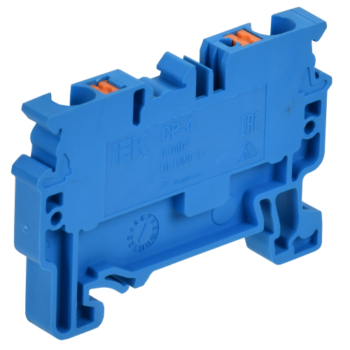 ARMAFIX Клемма пружинная Push In CP 4мм2 синяя IEK ARMAFIX Клемма пружинная Push In CP 4мм2 синяя IEK