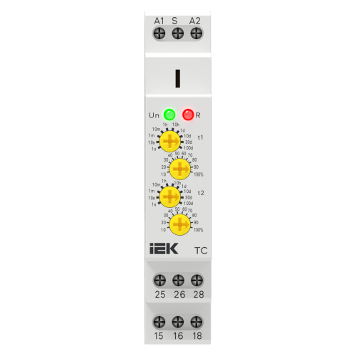 Реле циклическое TC реверсивное 2 контакта 230В AC IEK