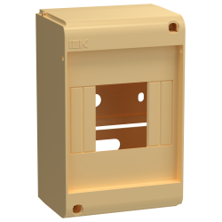UNION Mini Корпус пластиковый КМПн-4 IP20 без двери сосна IEK