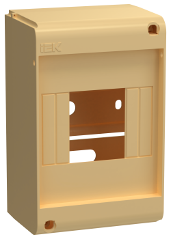 UNION Mini Корпус пластиковый КМПн-4 IP20 без двери сосна IEK