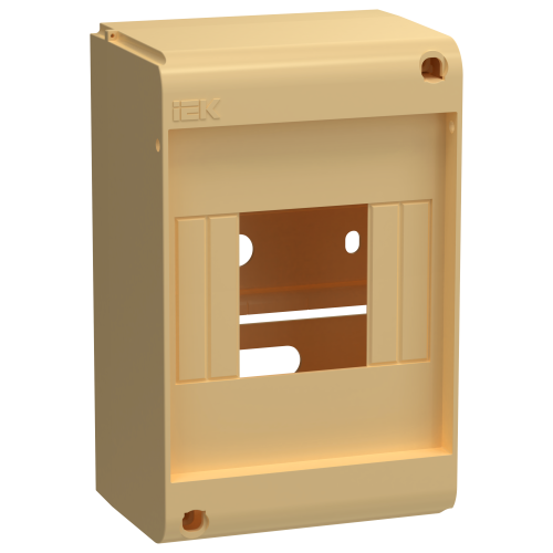 UNION Mini Корпус пластиковый КМПн-4 IP20 без двери сосна IEK