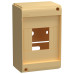 UNION Mini Корпус пластиковый КМПн-4 IP20 без двери сосна IEK