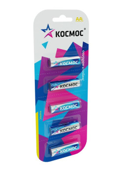 Элемент питания алкалиновый AA/LR6 BP-5 (блист.5шт) КОСМОС KOCLR65BL
