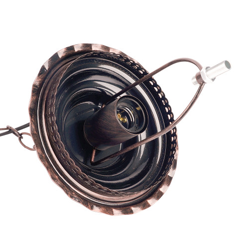 Светильник садово-парковый Feron PL595 на цепочке 60W 230V E27, коричневый Светильник садово-парковый Feron PL595 на цепочке 60W 230V E27, коричневый