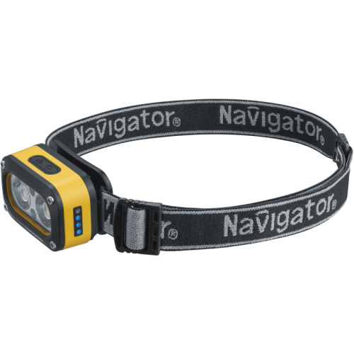 Фонарь аккумуляторный налобный 95 628 NPT-H43-ACCU 1LEDx3Вт 1LEDx3Вт 5реж Li-ion 0.5А.ч NAVIGATOR 95628