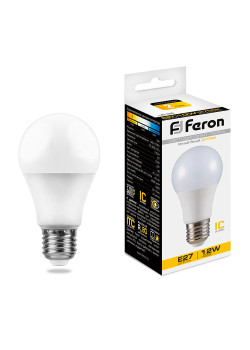 Лампа светодиодная Feron LB-93 Шар E27 12W 175-265V 2700K