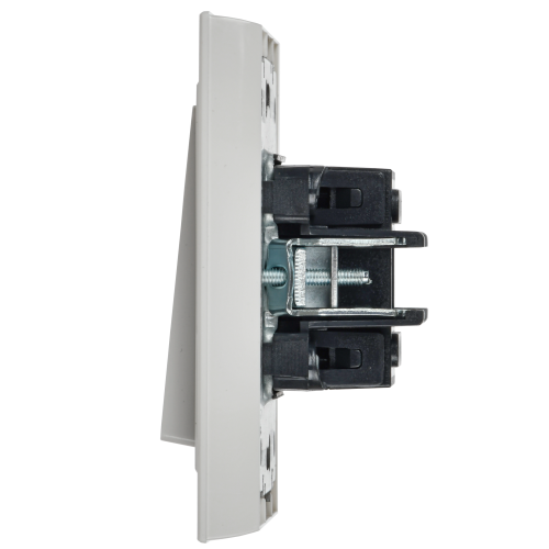 BRITE Выключатель 2-клавишный 10А в сборе ВСР10-2-0-БрБ белый IEK BRITE Выключатель 2-клавишный 10А в сборе ВСР10-2-0-БрБ белый IEK