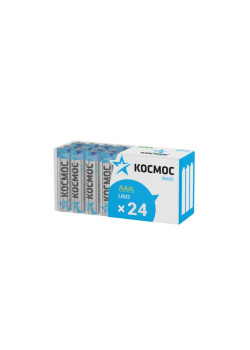 Элемент питания алкалиновый AAA/LR03 пластик. бокс (уп.24шт) КОСМОС KOCLR03_24BOX