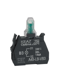 Световой блок OptiSignal D22 A45-LB-VB3 зеленый 24VACDC ZBVB3