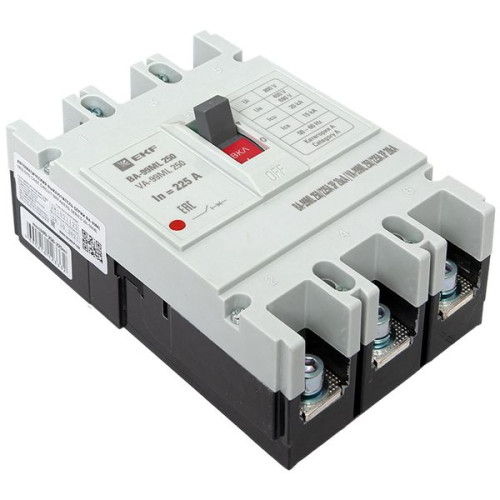 ВА-99МL 250/225А 3P 20кА EKF Basic ВА-99МL 250/225А 3P 20кА EKF Basic