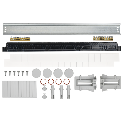 TEKFOR Корпус пластиковый КМПн-18 IP65 зеленая прозрачная дверь IEK