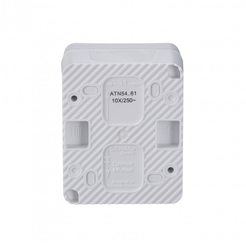 ATLASDESIGN PROFI IP54 О/У 1-клавишный ПЕРЕКЛЮЧАТЕЛЬ, сх.6, 10АХ, БЕЛЫЙ ATLASDESIGN PROFI IP54 О/У 1-клавишный ПЕРЕКЛЮЧАТЕЛЬ, сх.6, 10АХ, БЕЛЫЙ