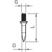 Дюбель M6 L25мм 903 25 G OBO 3100251 Дюбель M6 L25мм 903 25 G OBO 3100251