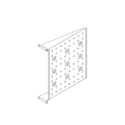 Фиксированная полка Systeme Electric, серия Uniprom, 2U, 450мм, до 15кг