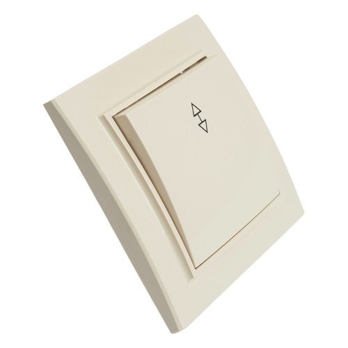 Переключатель 1-клавишный STEKKER PSW10-9005-02, 250В, 10А, серия Эрна, слоновая кость Переключатель 1-клавишный STEKKER PSW10-9005-02, 250В, 10А, серия Эрна, слоновая кость
