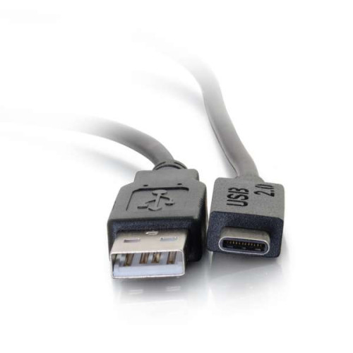 Кабель USB 2.0 тип C штекер - USB A штекер 1м Кабель USB 2.0 тип C штекер - USB A штекер 1м