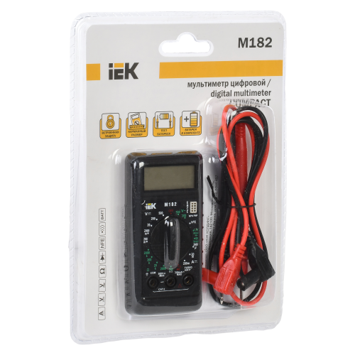 Мультиметр цифровой COMPACT M182 IEK