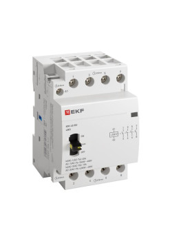 Контактор модульный КМ РУ 40А 4NO 230В АС (3 мод.) PROXIMA EKF