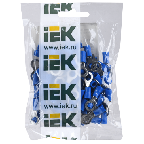 Наконечник НКИ 2-6 кольцо 1,5-2,5мм (100шт/упак) IEK Наконечник НКИ 2-6 кольцо 1,5-2,5мм (100шт/упак) IEK