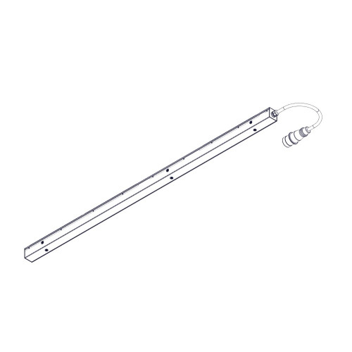 БРП Uniprom, управляемый, 0U, 400В, 3Ф, 16A, 36xC13 6xC19, 3м кабель, IEC309