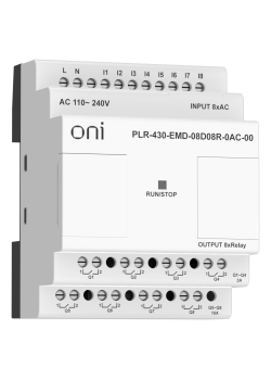 ПЛК 430 Модуль расширения входов выходов 8 DI 8 RO 220В AC ONI