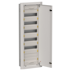 TITAN 5 Корпус металлический ЩРв-72 (1х72) 1005х365х130мм IP31 серый (одна дверь) IEK