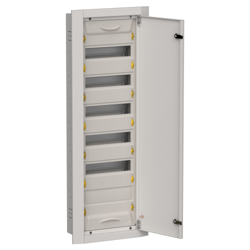TITAN 5 Корпус металлический ЩРв-72 (1х72) 1005х365х130мм IP31 серый (одна дверь) IEK
