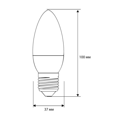 Лампа светодиодная LED8-C35/845/E27 8Вт свеча 4500К бел. E27 750лм 170-265В Camelion 12390 Лампа светодиодная LED8-C35/845/E27 8Вт свеча 4500К бел. E27 750лм 170-265В Camelion 12390