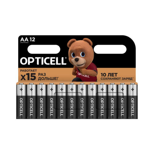 Элемент питания алкалиновый AA/LR6 (блист. 12шт) Basic Opticell 5051010 Элемент питания алкалиновый AA/LR6 (блист. 12шт) Basic Opticell 5051010