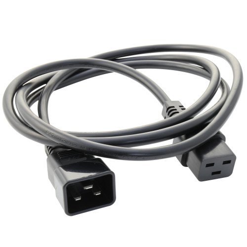 Кабель питания DKC, IEC320 С19 - IEC320 C20, 2,0м, 3x2,5мм