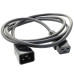 Кабель питания DKC, IEC320 С19 - IEC320 C20, 2,0м, 3x2,5мм Кабель питания DKC, IEC320 С19 - IEC320 C20, 2,0м, 3x2,5мм