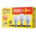 Лампа светодиодная 95 319 NLL-A60-13-230-4K-E27-PACK3 NAVIGATOR 95319