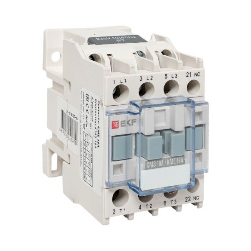 Контактор КМЭ-1 18А 1NC 230В AC EKF