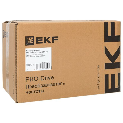 Преобразователь частоты для подъемно-транспортных механизмов PRO-Drive PD-150-FCE-22K-43-B EKF Преобразователь частоты для подъемно-транспортных механизмов PRO-Drive PD-150-FCE-22K-43-B EKF