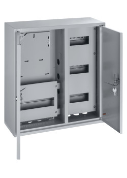 Корпус металлический ЩУРН-3/30 (540х490х165) 2-х дверный TDM