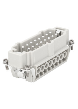 Вилка OptiLink HDC-HE-16-16-M-(0,75-2,5)-500V