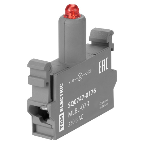 Светодиодный блок MLBL-07R 230 В AC красный TDM Светодиодный блок MLBL-07R 230 В AC красный TDM