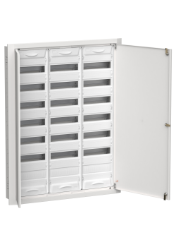 TITAN 5 Корпус металлический ЩРв-252 (3х84) 1130х885х130мм IP31 белый (две двери) IEK