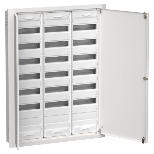 TITAN 5 Корпус металлический ЩРв-252 (3х84) 1130х885х130мм IP31 белый (две двери) IEK