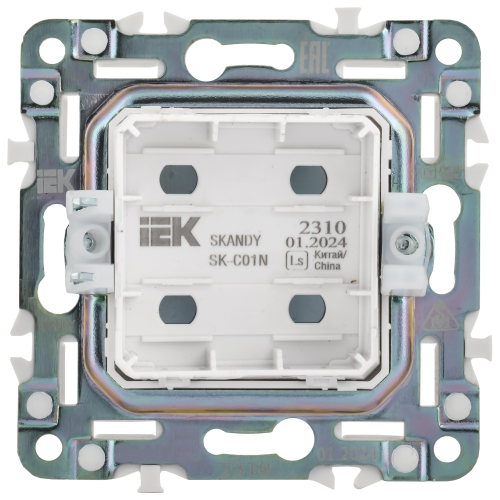 SKANDY Заглушка с суппортом SK-C01N металл никель IEK SKANDY Заглушка с суппортом SK-C01N металл никель IEK