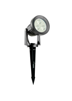 Светильник грунтовой на колышке (грунтовый) Feron.ONE SP2711 5W зеленый 195-245V IP65 пластик
