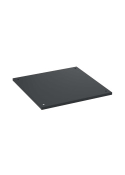 Крыша сплошная для шкафов CQE N и CQE, цвет черный RAL 9005 ШхГ 300x800 мм, РАМ Пауэр (RAM power)