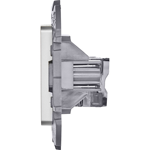 INSPIRIA Розетка компьютерная RJ45 категория 5Е UTP алюминий