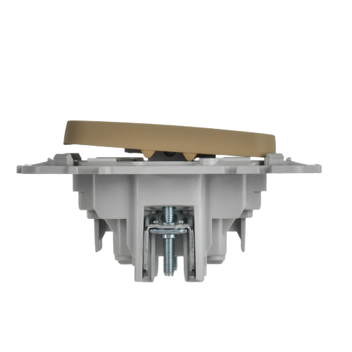 FLITE Выключатель 2-клавишный проходной 10А ВС62-1-0-ФлХ хаки IEK FLITE Выключатель 2-клавишный проходной 10А ВС62-1-0-ФлХ хаки IEK
